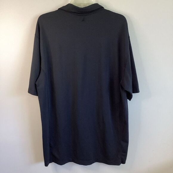NIKE Men’s Golf Polo Shirt Black Fit Dry Size XL - Picture 2 of 5